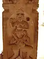肩車されるクベーラ