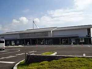 新築移転したフェリーターミナル(2020年)