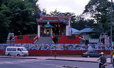 クチン華人街の土地公(1991年)