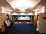 エントランスホール（2010年3月撮影）