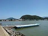 久々子湖と早瀬集落