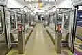 リニューアル車の車内（2021年12月）