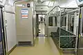 優先席とトイレ付近（2021年12月）