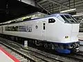 クハ281形（クハ281-8、荷物室ドア封鎖後）