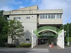 旧山形村役場(久慈市役所山形総合支所となった後の2014年撮影)