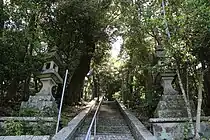 参道の石段
