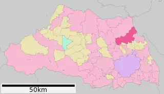 久喜市位置図
