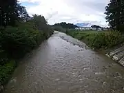 降雨後の熊川 2009年10月8日