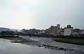 球磨川と人吉市街の街並み（熊本県人吉市）