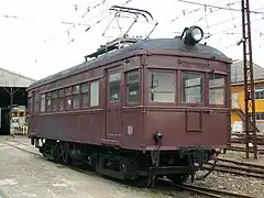 モハ90形（熊本電気鉄道に譲渡後）