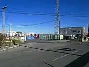 駅入口（2012年11月）