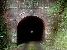 熊井隧道坑口