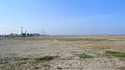 広大な埋め立て地
