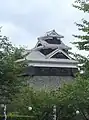 飯田丸五階櫓が三層櫓であることが判る一枚。