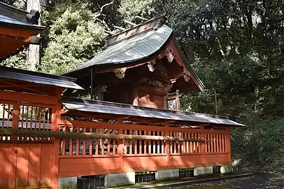 本殿（茨城県指定有形文化財）