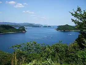 高塚山展望台から望む熊野灘