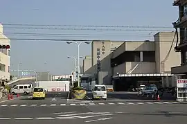 東果大阪株式会社が入居する東部市場（大阪市東住吉区/2009年10月29日撮影）