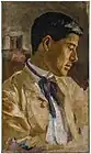 黒田清輝「久米氏肖像」（1889年）