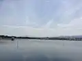 北堤から東側にみる