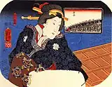 「江戸名所 両国」国芳画。