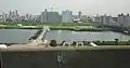 八都県市合同防災訓練荒川北千住付近仮設橋訓練（2006年8月31日撮影）