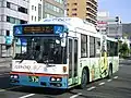 Gタイプ（西工B-I/96MC）・CNGRA同様灯火規制適合KL-UA452MAN改呉市交通局（フロント）