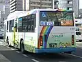 Gタイプ（西工B-I/96MC）・CNGRA同様灯火規制適合KL-UA452MAN改呉市交通局（リア）
