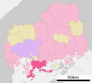 呉市位置図