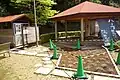 ハーブ園内の足湯