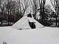 雪に覆われた状態（2020年3月）