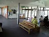 駅舎内(2014年4月)