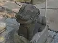 水神社の肥前狛犬