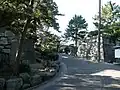 冠木御門跡（内側）
