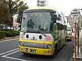 東循環便協同バスの車両日野・ポンチョ