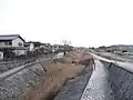 防賀川草内字大切で撮影