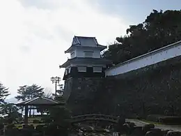板敷櫓を遠望