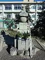 櫛橋氏の墓石（正面）