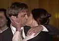 恋する男女が交わした唇への熱いキス