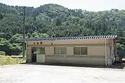 旧駅舎（2010年6月）
