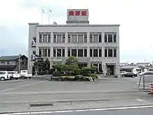 滋賀県高島市にある本社(2017年撮影)