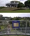 鯨が泳ぐ海が見える丘展望台