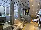 京橋中央広場大階段（2019年撮影）