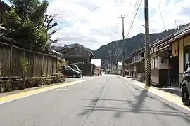 殿田の中心部