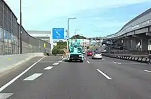 四日市方面本線流出部