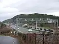 基山パーキングエリア付近