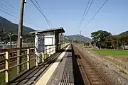 下り線ホーム
