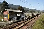 上り線ホーム