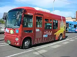 本渡市街地巡回バスのってみゅうかー専用車