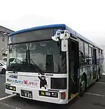 一般路線車（ノンステップバス）くまモンバス