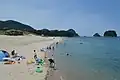現在の久僧海水浴場